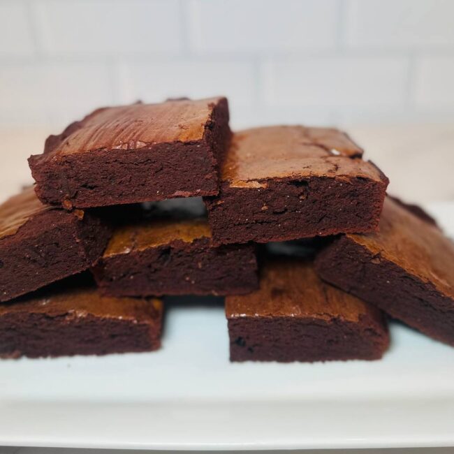 Homemade Teff brownies
