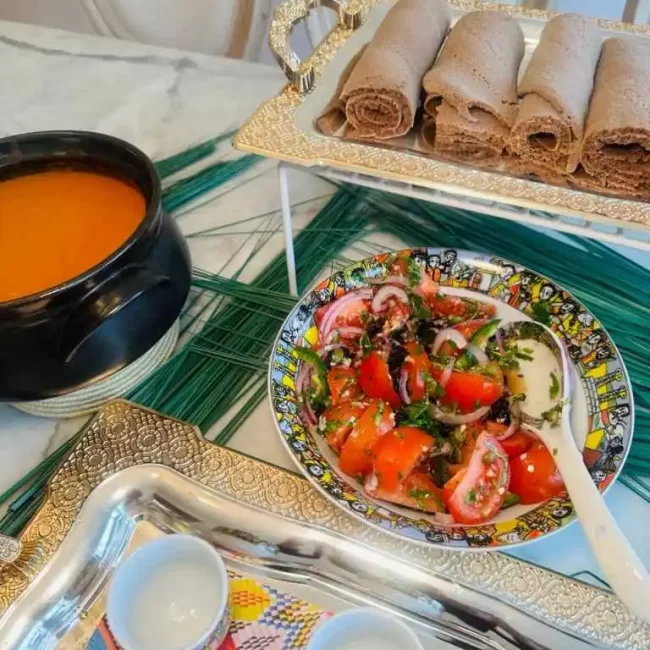 Ethiopian Tomato Salad