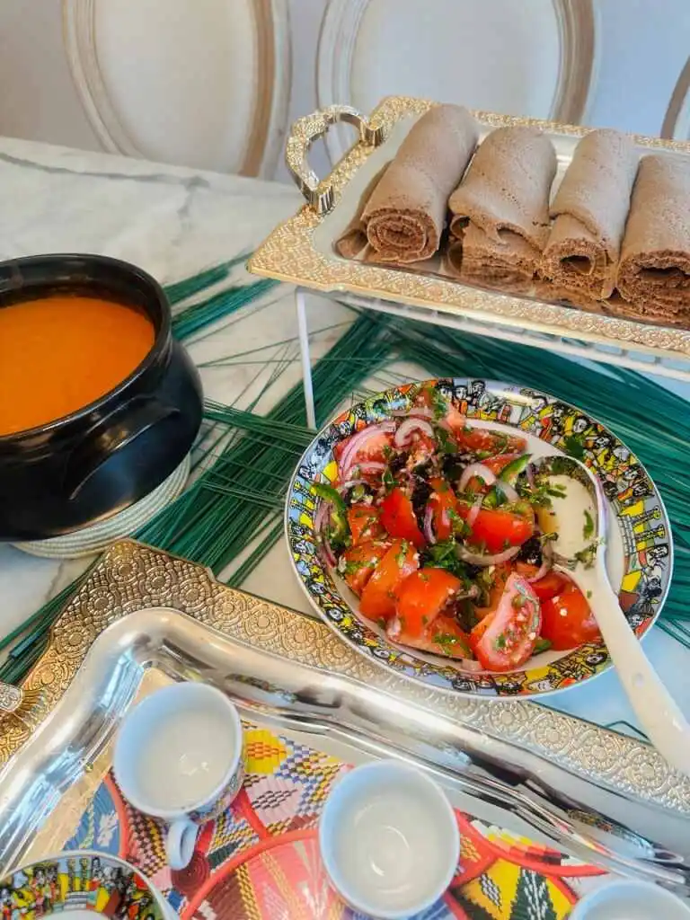 Ethiopian Tomato Salad