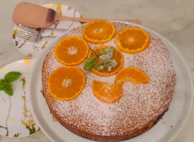 Gluten-Free Dairy-Free Teff Orange Cake: Mothers Day Special Recipe