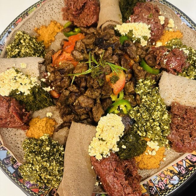 How to Eat Ethiopian Food