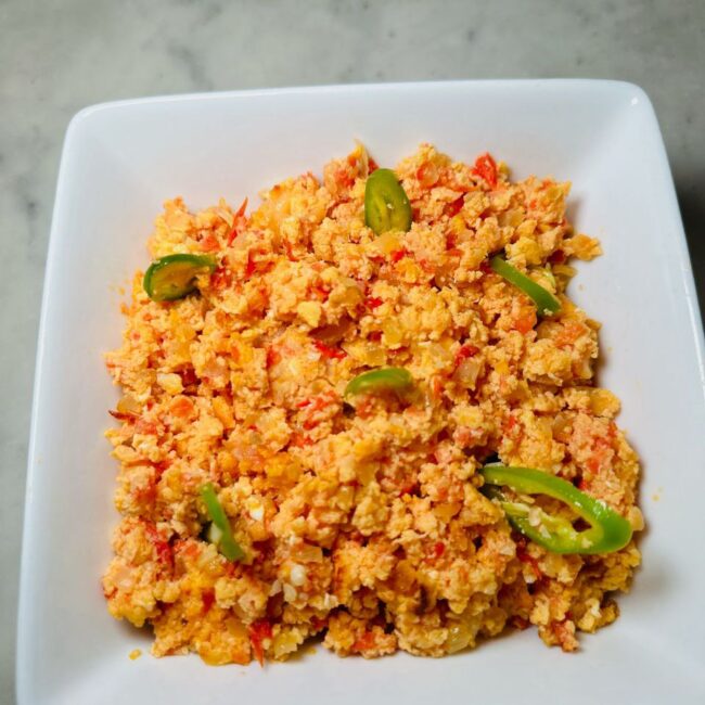 Enkulal firfir dish for breakfast