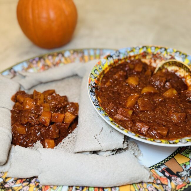 Ethiopian Vegan Pumpkin Stew