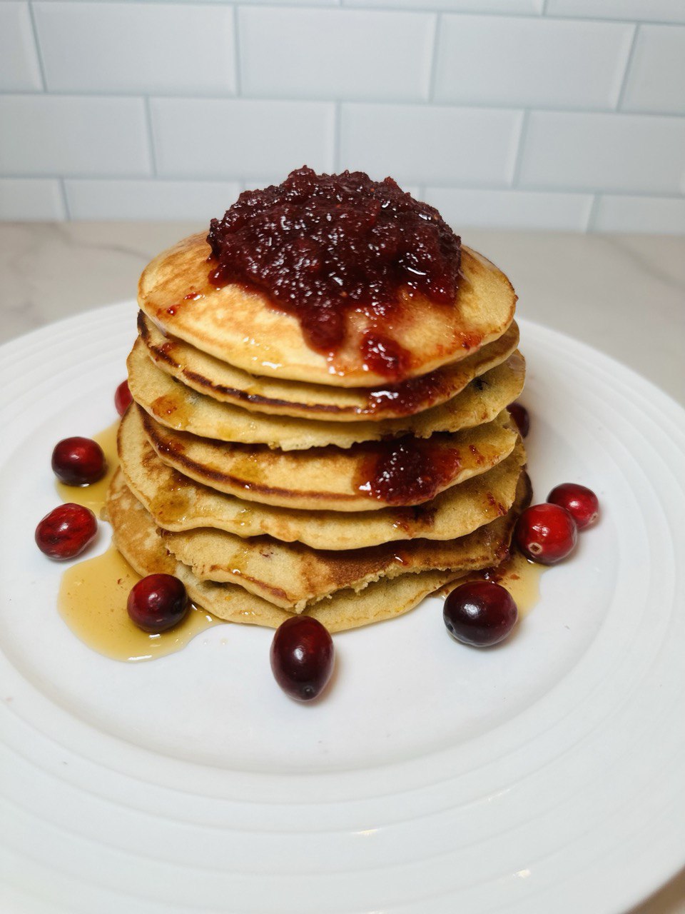 Cranberry-Orange Pancakes