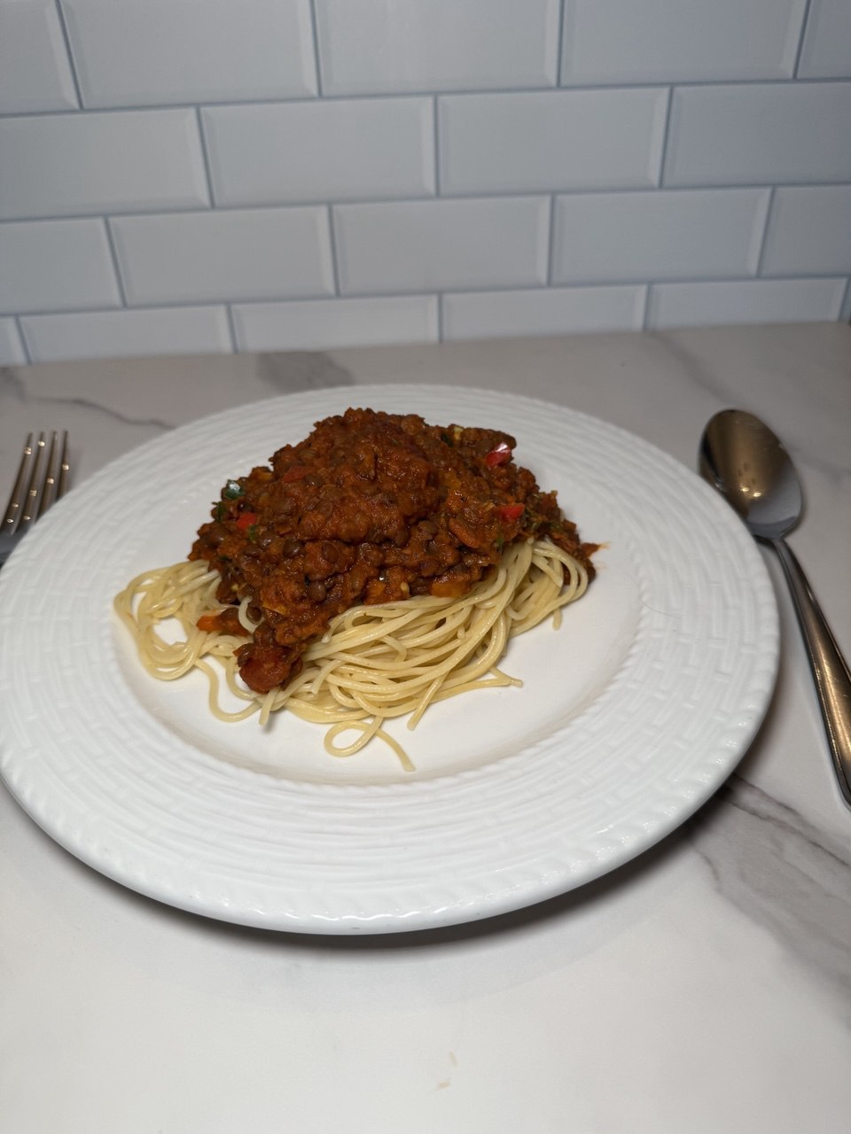 Vegan Spaghetti Bolognese