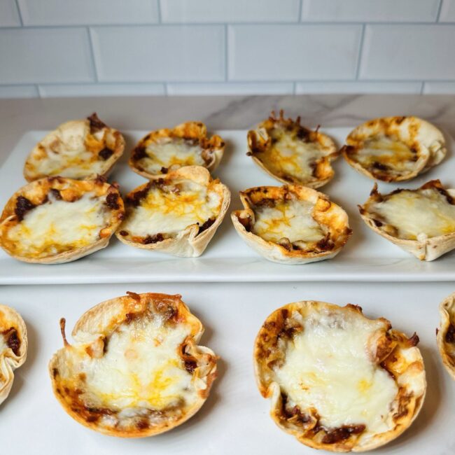 mini pizzas
